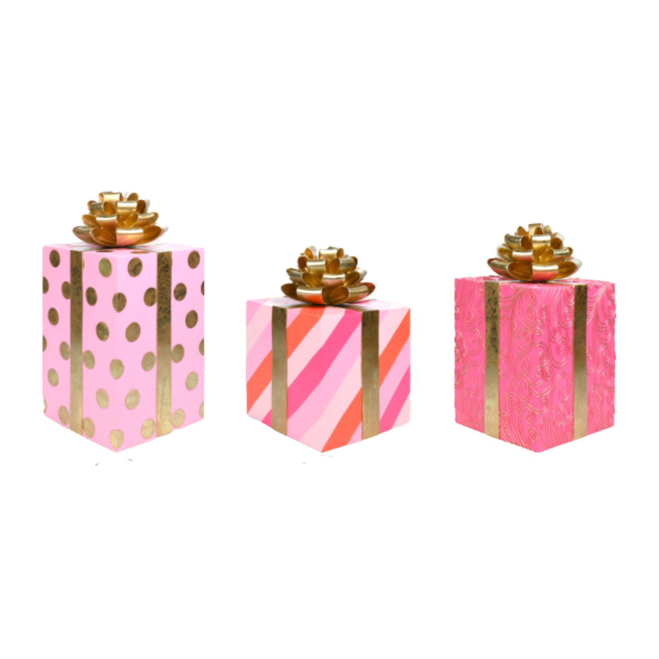 Pink Christmas Boxes