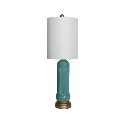 Lucille Teal Lamp